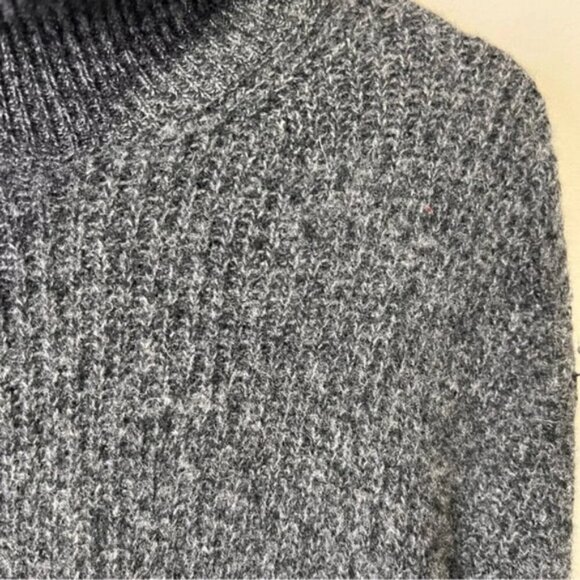 Rag & Bone 100% Cashmere Grey Funnel Neck Sweater Size XL - Picture 6 of 15